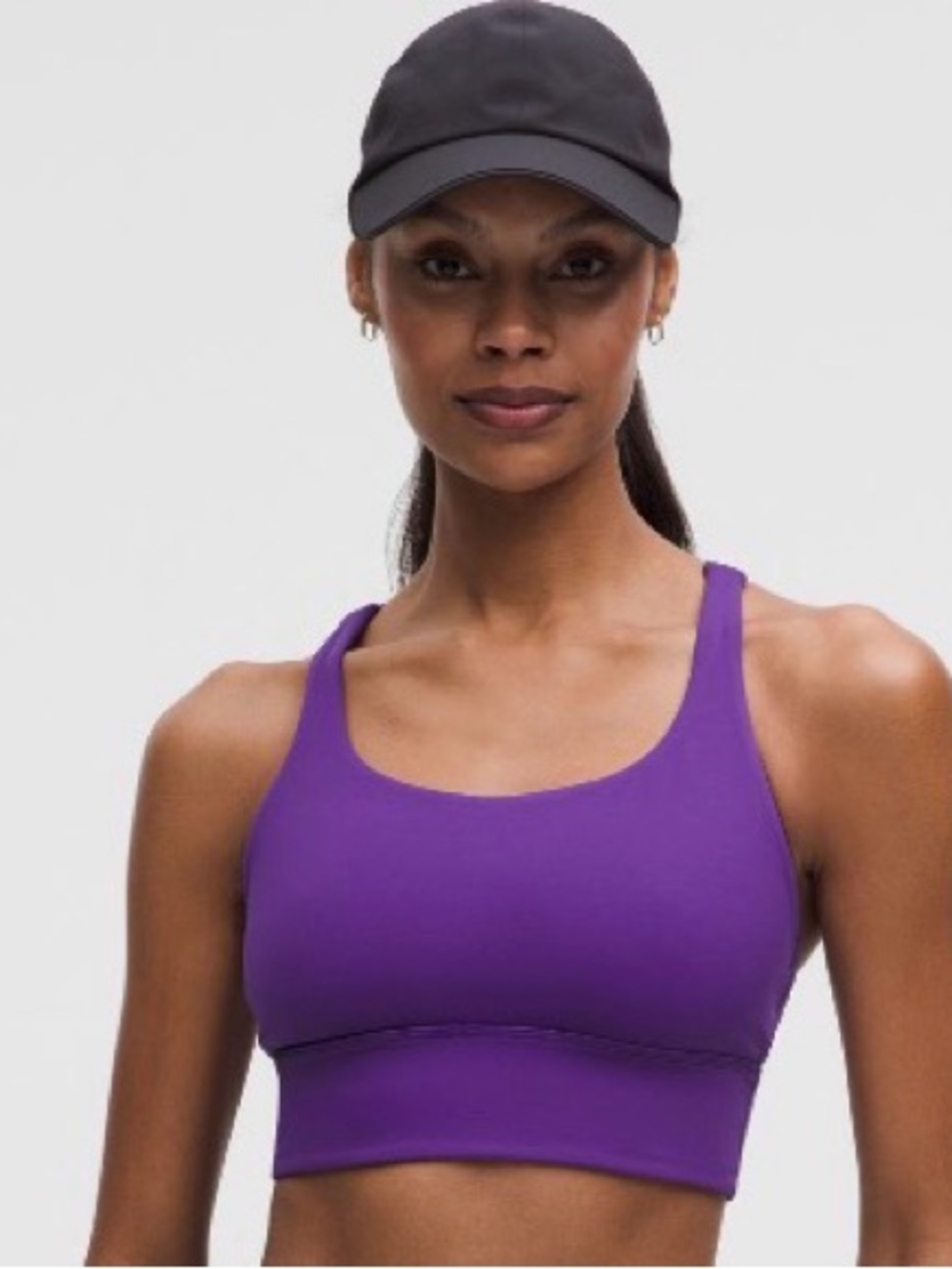 lululemon College Purple Longline Bra 💜